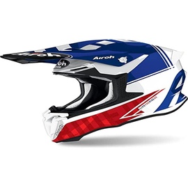 Airoh Helmet Twist 2.0 Tech Blue Gloss S, t18, TW2T18