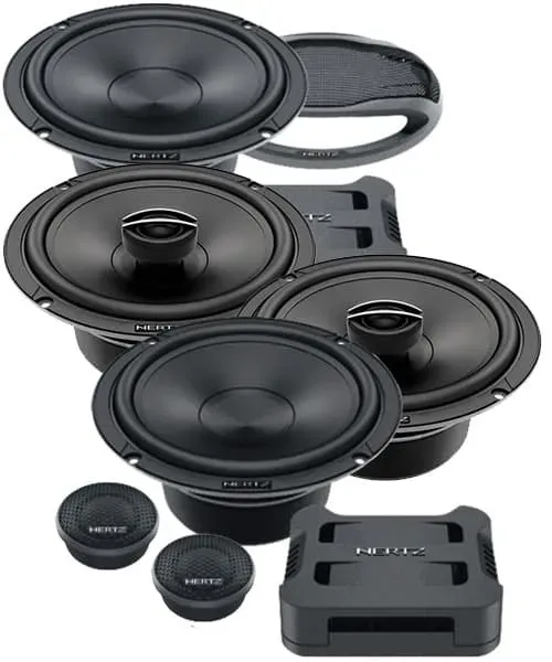 Mercedes C-Klasse W204 S204 C204 Auto-Lautsprecher-Set mit Power