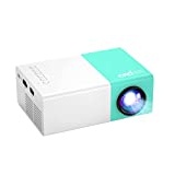 Mini Beamer, wepvo Tragbarer mini Projektor für Zeichentrickfilme,Geschenke für Kinder,LED Video-beamer für Heimkino,Film Projektor für Draußen mit HDMI/USB,Mehrere Schnittstellen und Fernbedienung