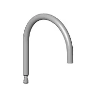Dornbracht Auslauf Küche Profi 90282221100-06 platin matt