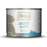 MjAMjAM Nassfutter Zarte Ente & Geflügel an Leckeren Möhrchen 200 g