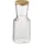 APS Glaskaraffe "LINES", 0,5 Liter, Ø 9 m, Höhe 19,5 cm, Deckel aus Kork