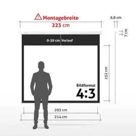eSmart Germany MIROLO 203 x 152 cm (100") 4:3