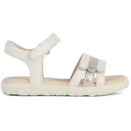 GEOX Haiti Sandalen White / Silver 29