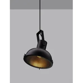 Nova Luce Ruvi 1-flg. Ø 22 cm schwarz