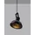 Nova Luce Ruvi 1-flg. Ø 22 cm schwarz