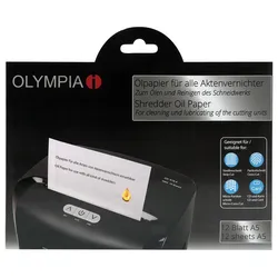 Olympia Aktenvernichter-Ölpapier (Packung mit
