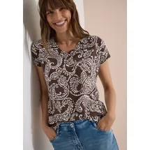 Cecil T-Shirt Braun L
