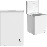 Yuna FROSTER 100E, Gefriertruhe, 99 Liter, DUAL Modus Gefrieren oder Kühlen, mit Drahtkorb