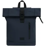 MIRROSI Rucksack Damen- und Herren-Tagesrucksack, großes Volumen M: 13-16 L (28x42x11cm, Wasserdicht), aus hochwertigem Kunstleder, Rucksack, Daypack blau
