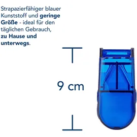 FIRST AID ONLY® Tablettenteiler blau