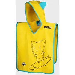 Poncho Kinder 2-5 Jahre arena Friends Kids - Yellow - M