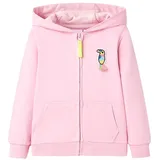 vidaXL Kinder-Kapuzenpullover Hellrosa 116