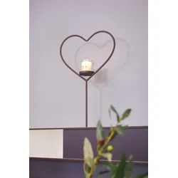 Herz Windlicht Elisa aus Eisen 60 cm