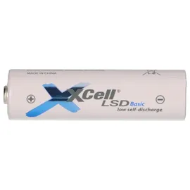 XCell 10x XCell Mignon AA Akku LSD Basic Ni-MH 1,2V 2100mAh
