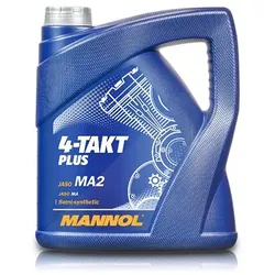 Mannol 4 L 4-Takt Plus Motoröl [Hersteller-Nr. MN7202-4]