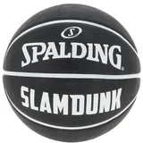 Spalding Basketball Slam Dunk Ball, Black, 7