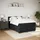 vidaXL Boxspringbett 140 x 200 cm Schwarz