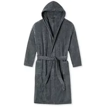 SCHIESSER Bademantel Essentials mittelgrau
