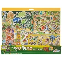 Grafix Sticker Set Dinosaurier mit 500 Stickern
