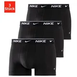 Nike Slips 3 Einheiten Black / Black M