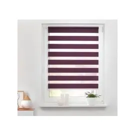 Lichtblick Duo Rollo / Doppelrollo Klemmfix 45 x 150 cm brombeer