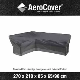 AeroCover Loungesethülle L-Form 270 x 210 x 90 cm Grau
