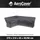 AeroCover Loungesethülle L-Form 270 x 210 x 90 cm Grau