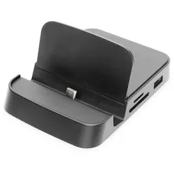 DIGITUS DA-70882 USB-C Smartphone Docking Station 7-Port
