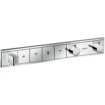 Hansgrohe RainSelect Thermostat Unterputz für 4 Verbraucher mit integriertem Brausehalter (15357000)