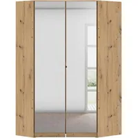 Rauch Eckkleiderschrank Costa 117 x 197 x 104 cm Braun