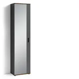 byLIVING Garderobenschrank Jakob old wood/anthrazit
