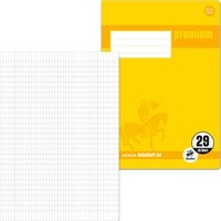 Staufen Staufen® Schulheft Premium Lineatur 29 rautiert DIN A4 Innen- und Außenrand, 16 Blatt