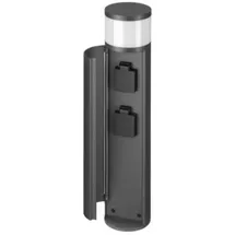 Brumberg LED-Pollerleuchte Aluminium, Kunststoff 48,0 cm inkl. Bewegungsmelder graphit