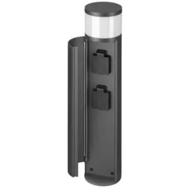 Brumberg LED-Pollerleuchte Aluminium, Kunststoff 48,0 cm inkl. Bewegungsmelder graphit