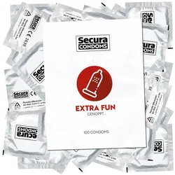 «Extra Fun» 100 Kondome mit extra Noppen, mehr Stimulation (100 Kondome) 100 St