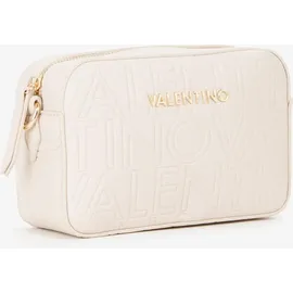 Valentino Pansy Schultertasche Kunstleder Beige