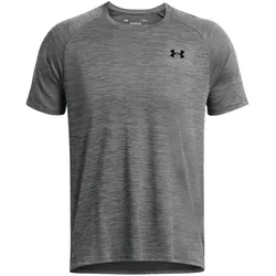 UNDER ARMOUR Tech Strukturiertes Trainingsshirt Herren 025 - castlerock/black XS