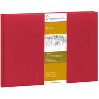 Hahnemühle Skizzenbuch D&S, DIN A5 Querformat, 140g/m2, 80 Blatt