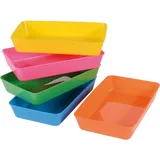 Eduplay Materialschalen XL 25 x 15 x 4,5 cm 5-teilig
