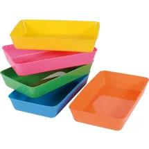 Eduplay Materialschalen XL 25 x 15 x 4,5 cm 5-teilig