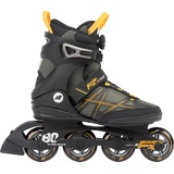 K2 Skates Herren Inline Skates F.I.T. 80 BOA, grey - mustard, 30G0315.1.1.110