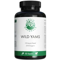 GREEN NATURALS Wild Yam Hochdosiert Vegan Kapseln