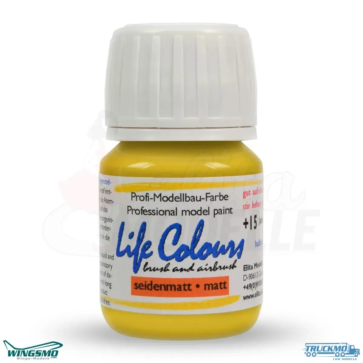 Elita Farben Life Colours DDR Zitrusgelb