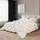 The White Stone Sommerdecke, Weiß, Textil, Füllung Hohlfaser, Rechteckig, 210x260 cm 150 g | Weiche Füllung aus Softwatte | Gesteppte Bettdecke 210 x 260 mit