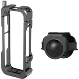 PULUZ Metall-Schutzkäfig mit Objektivabdeckung für Insta360 X4