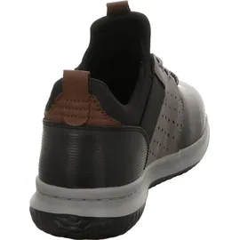 SKECHERS Delson Axton Herren Wide Schwarz/Grau 45