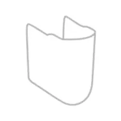 Villeroy und Boch O.novo Ablaufhaube 526700R1 weiß C-plus