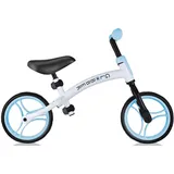 GLOBBER GO BIKE DUO weiß-pastellblau BLAU 10"