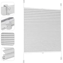 Sekey Plissee 40 x 130 cm weiß